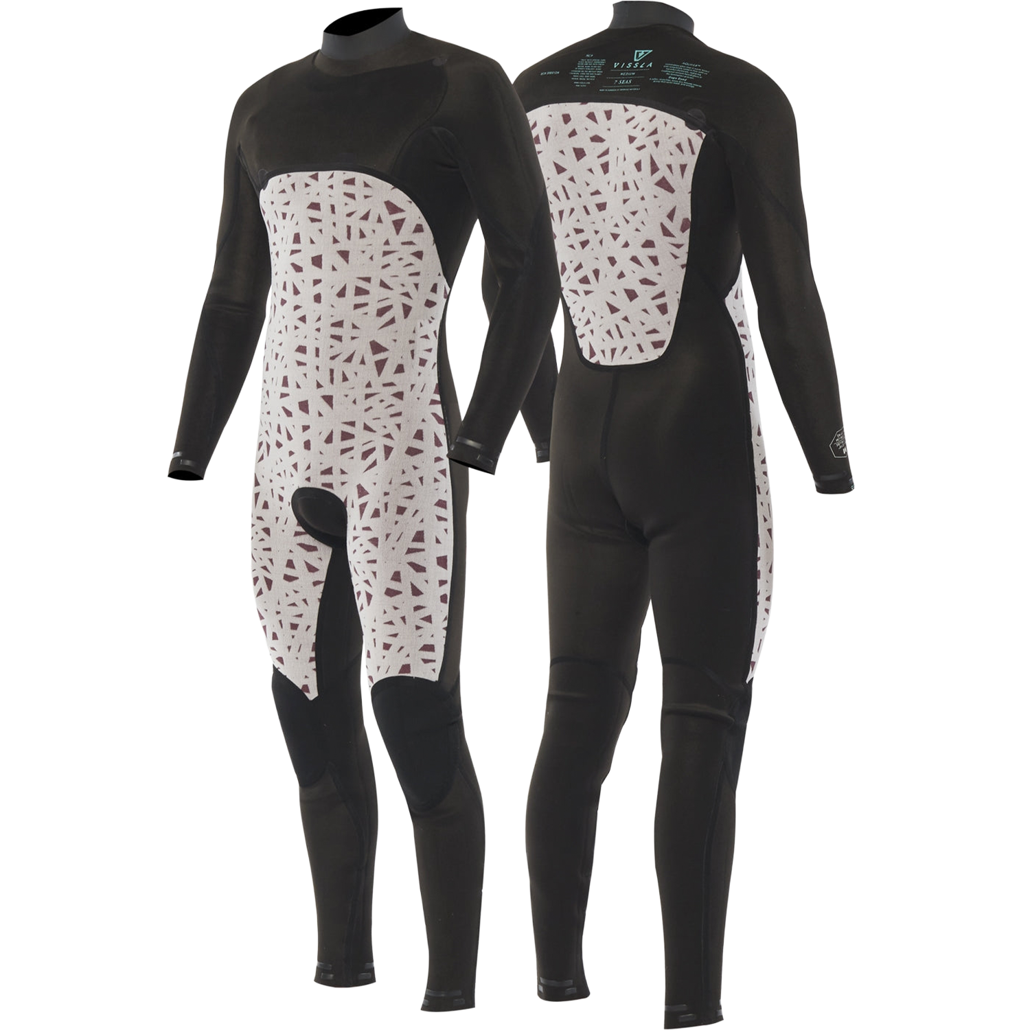 7 Seas 3-2 Full Chest Zip Wetsuit