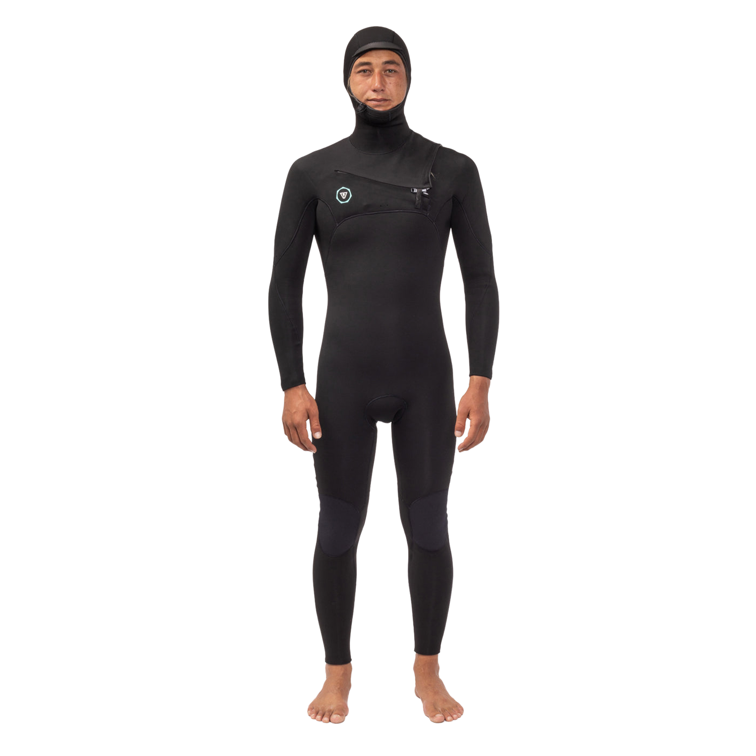7 Seas 5-4-3 Full Hooded Chest Zip Wetsuit