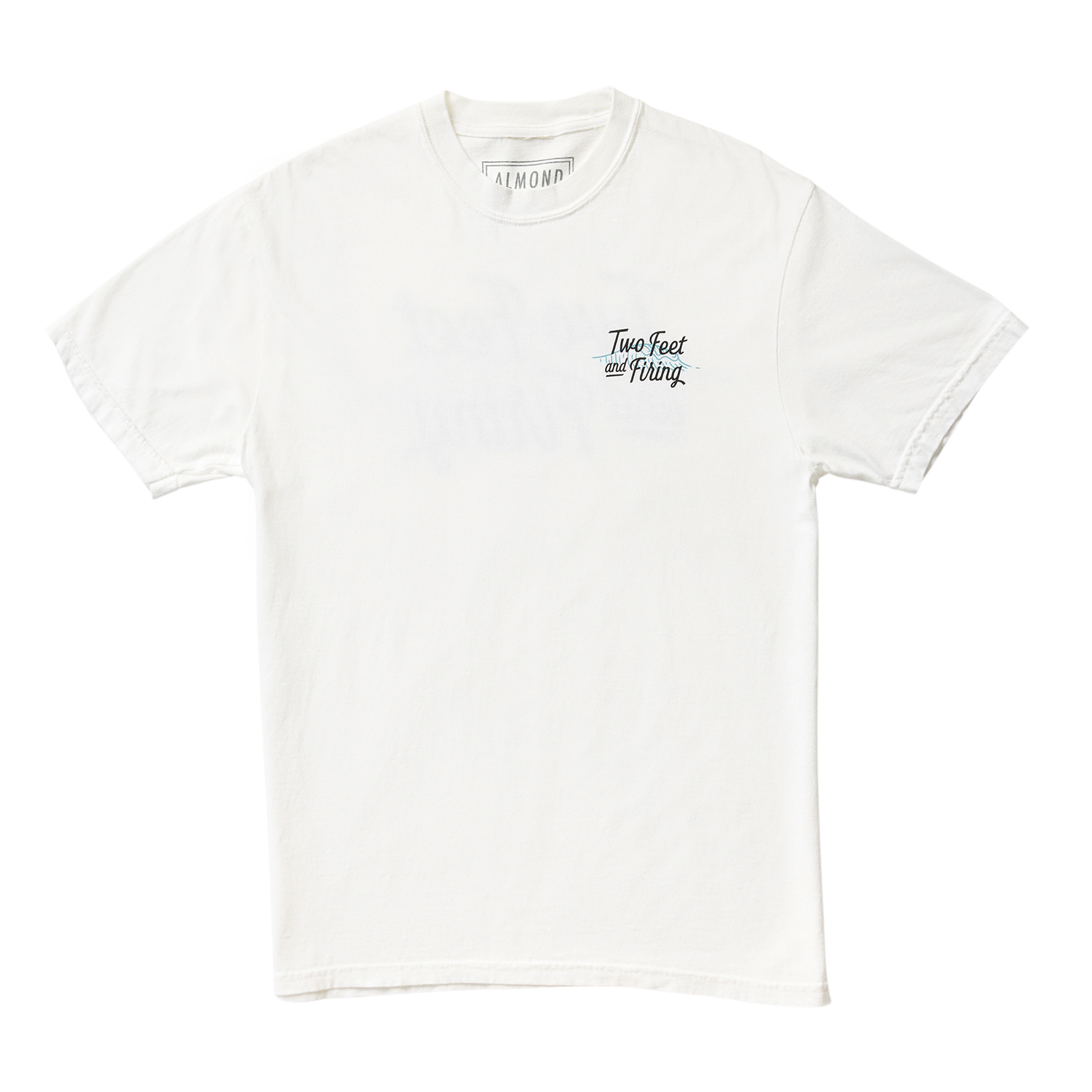 Two Feet & Firing Tee | White