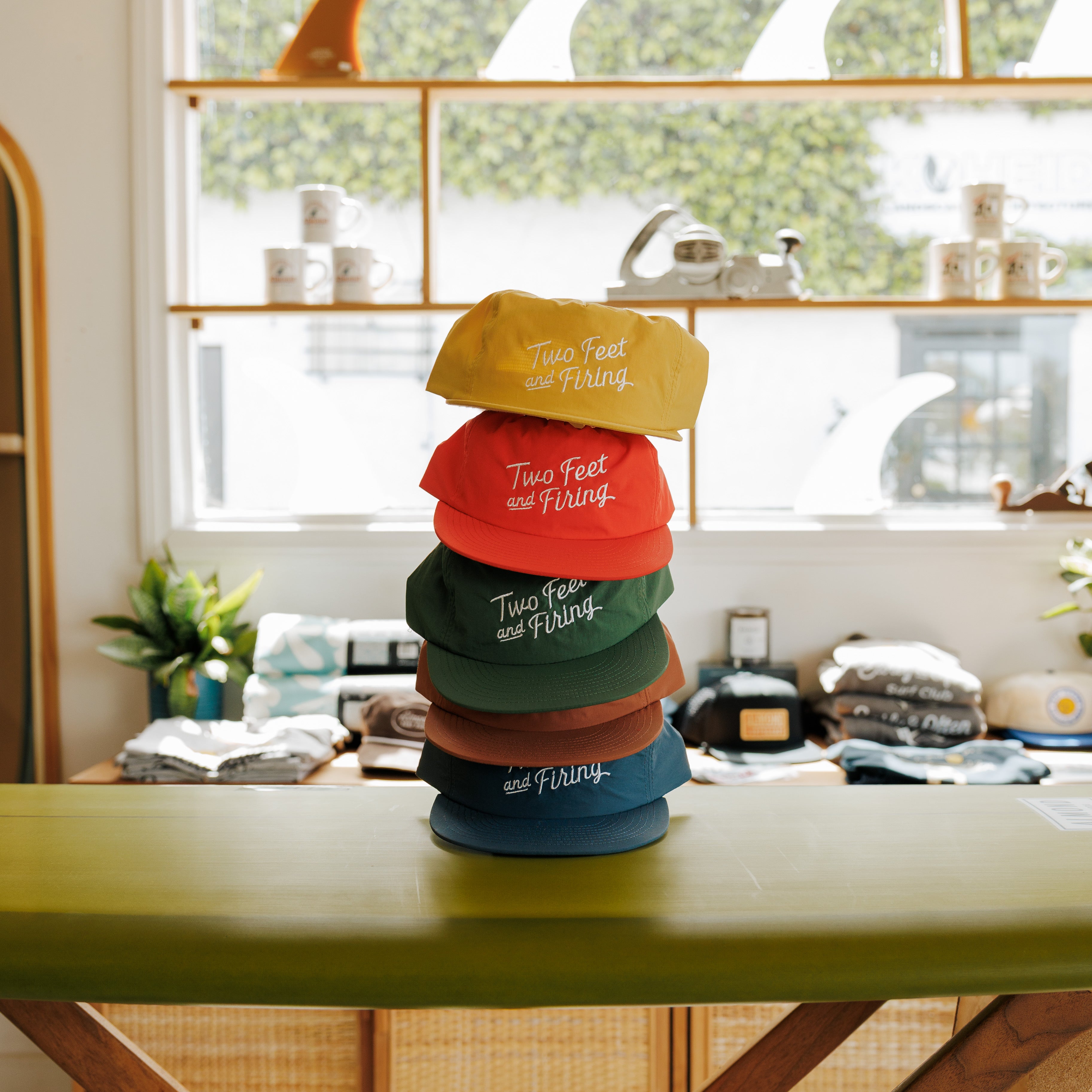Two Feet & Firing Hat | Navy