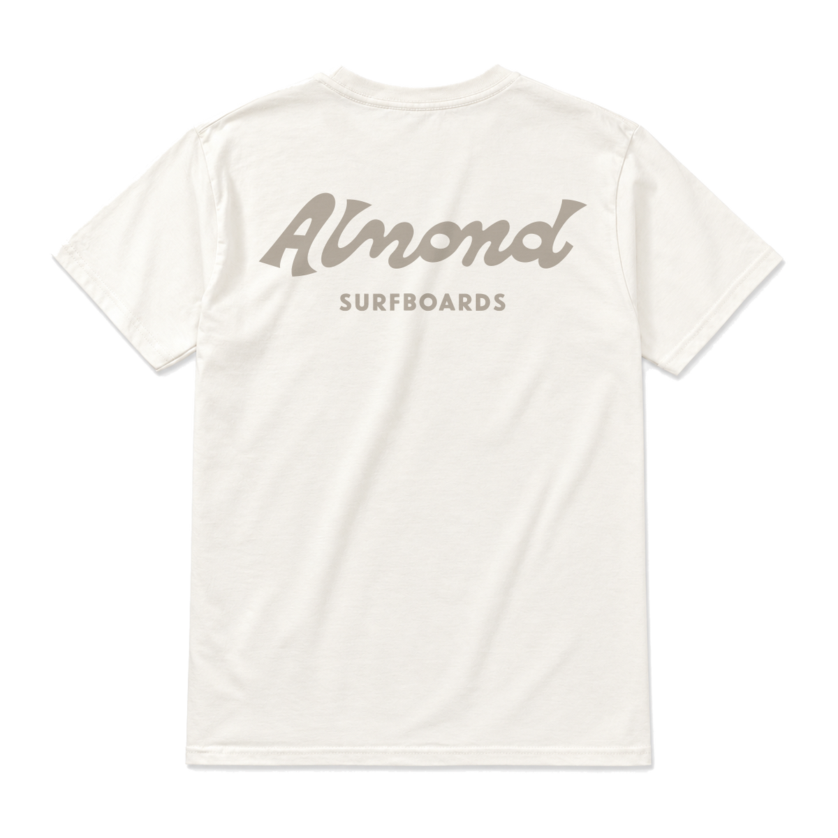 Pier Script Tee | Natural