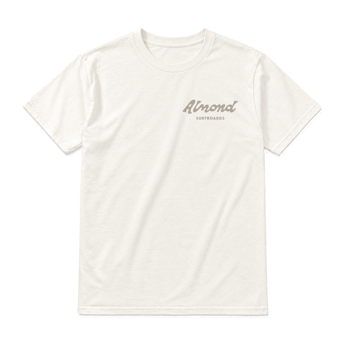 Pier Script Tee | Natural