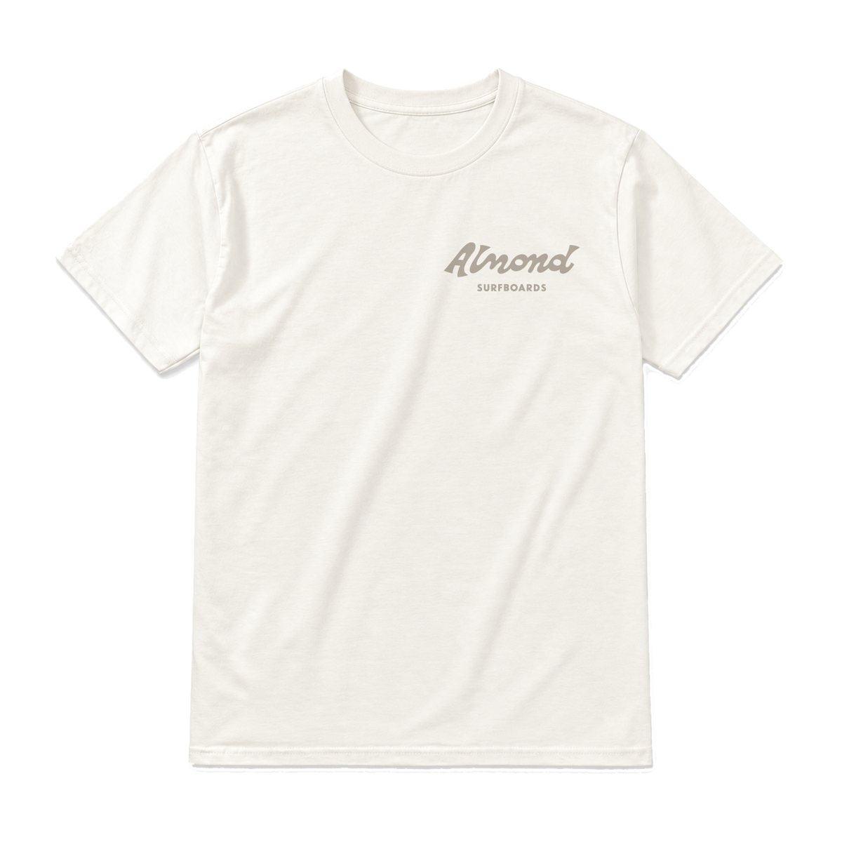 Pier Script Tee | Natural