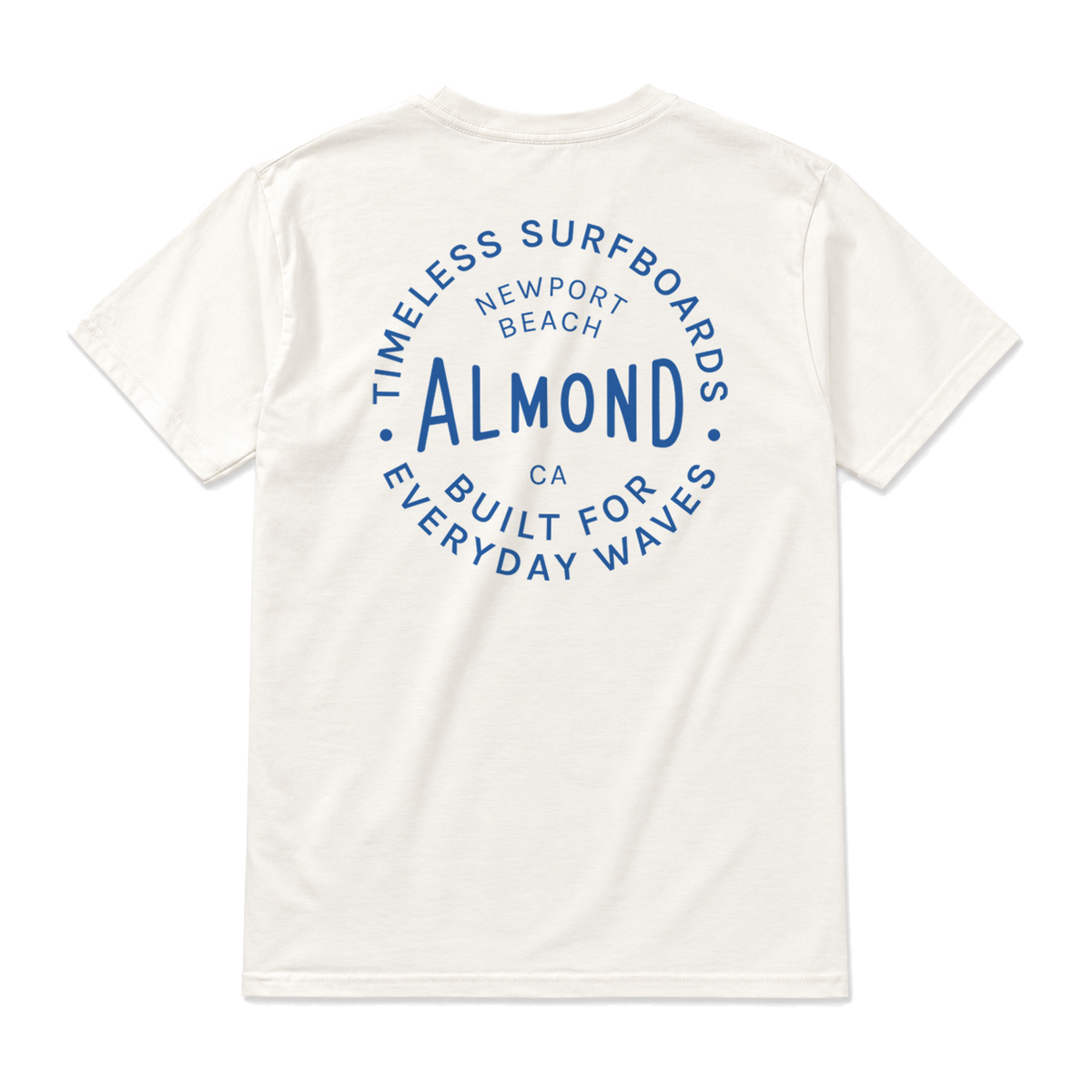 Almond Stamp Tee | Natural