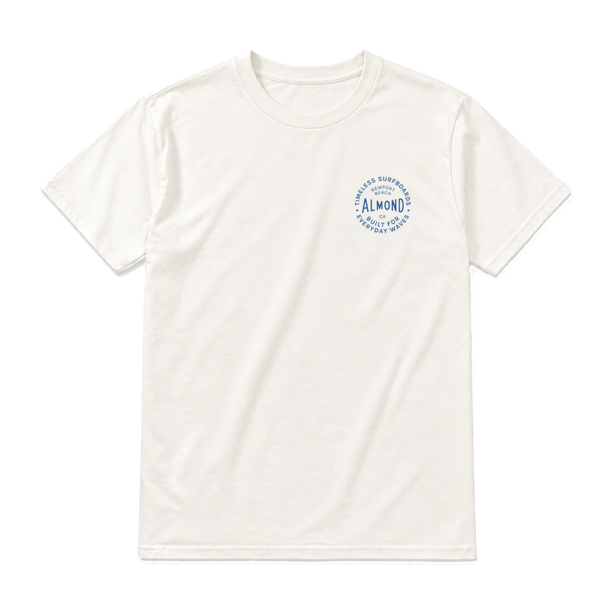 Almond Stamp Tee | Natural