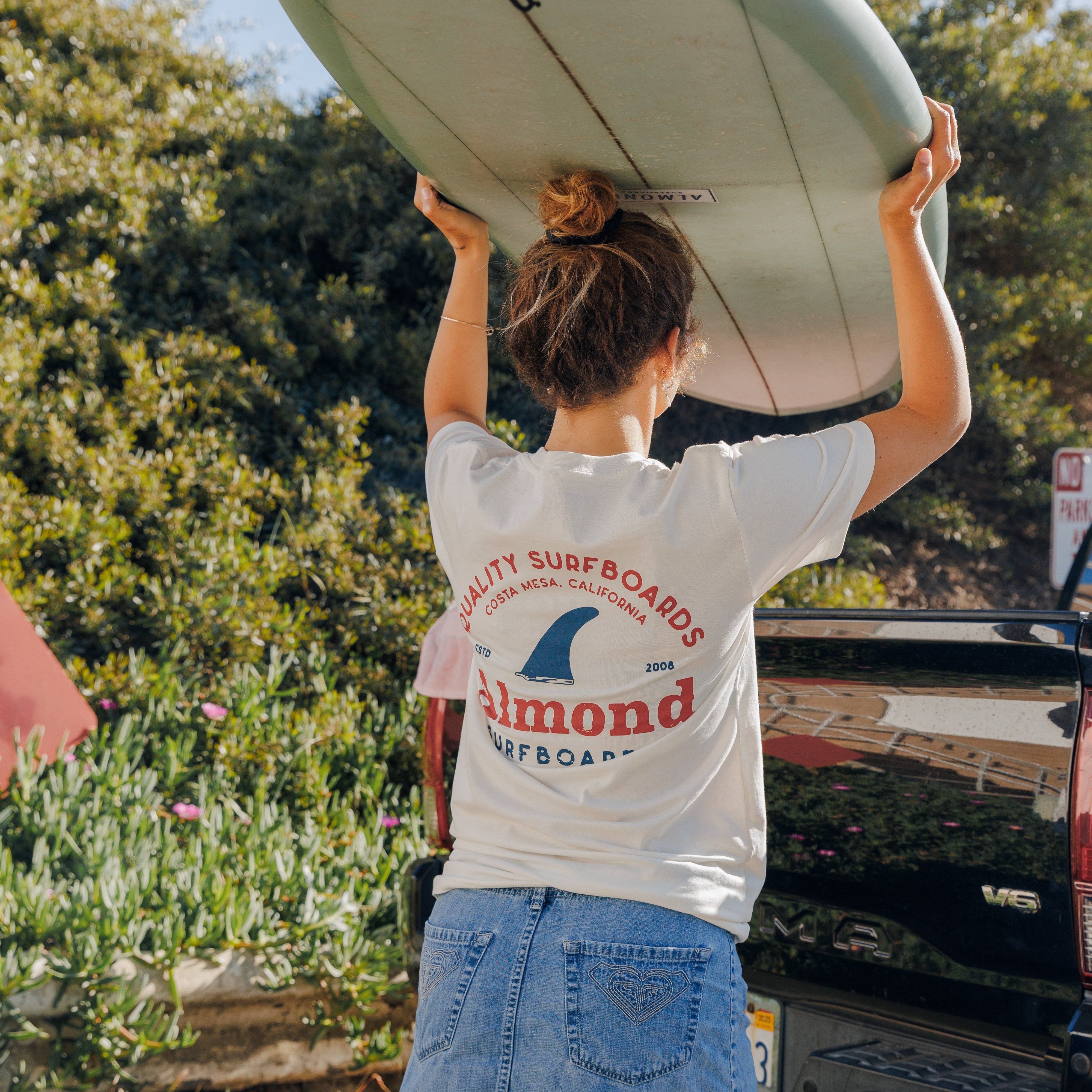 Quality Surfboards Tee | Natural